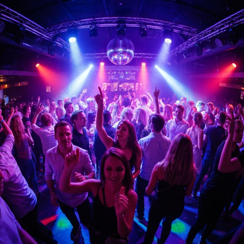 Dance floor at Wild Bull